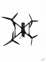 Accessoires de drone légers et durables, noirs mats, à 3 pales CW CCW, pour drones FPV Freestyle de 5, 7 et 10 pouces