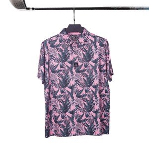เสื้อโปโลใส่เล่นกอล์ฟผ้าสแปนเด็กซ์ระบายอากาศได้ดีผ้าโพลีเอสเตอร์88ชิ้นออกแบบโลโก้ได้ตามต้องการ - Product Image 6
