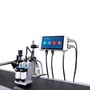Machine de codage automatique à jet d'encre thermique pour la <span class=keywords><strong>date</strong></span> d'expiration et le numéro de lot, pour l'emballage de bouteilles et de sacs, achat sans souci - Product Image 1