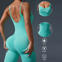 Combinaison MIQI Style à séchage rapide, sans couture, respirante, légère, en polyamide/élasthanne, vêtements de sport pour femmes, vêtements de yoga