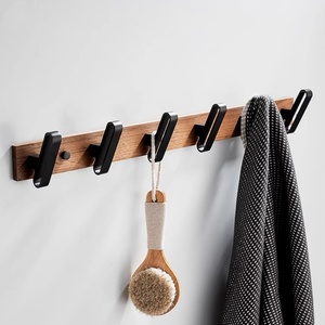 <span class=keywords><strong>Ganci</strong></span> in legno di noce nero, <span class=keywords><strong>ganci</strong></span> per accappatoi, <span class=keywords><strong>ganci</strong></span> da <span class=keywords><strong>porta</strong></span>, <span class=keywords><strong>ganci</strong></span> per cappotti da ingresso, <span class=keywords><strong>ganci</strong></span> per camera da letto - Product Image 2