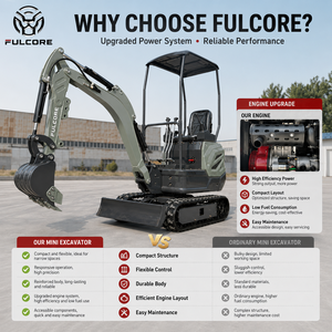 Composants de commande pilote importés FULCORE pour <span class=keywords><strong>mini</strong></span>-excavatrice, faible taux de défaillance pour la construction à l'étranger - Product Image 4