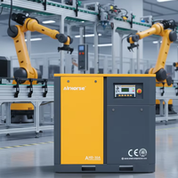 Compresseur d'air industriel 100HP 75KW IE3 haute pression 8bar 10bar 13bar pour la fabrication en usine