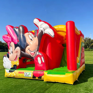Château gonflable Spiderman, château gonflable <span class=keywords><strong>Minnie</strong></span>, château gonflable rouge - Product Image 1