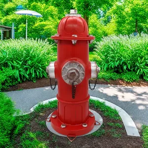 Bouche d'incendie de décoration de jardin extérieure, bouche d'incendie en résine pour la miction de chien, colonne d'urination de bouche d'incendie de chien <span class=keywords><strong>vintage</strong></span>, - Product Image 1