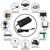 Prix de gros 12V 3A DC Power Adapter Wall Charger 36W Desktop Adapter PC Plastic for LED Strip Lights