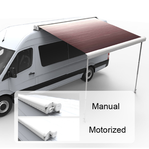 Awnlux mái nhà RV tán 2.5m khung hợp kim nhôm có thể thu vào Cassette Motorhome dù để che nắng đầu gắn Caravan RV mái hiên - Product Image 2