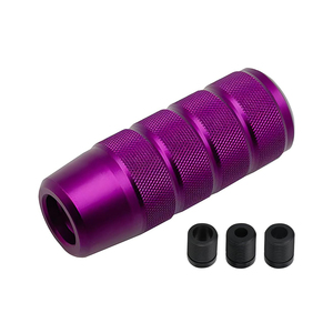 Aluminum Alloy Knurled <b>Gear</b> Shift <b>Knob</b> Black M8 M10 M12 Thread Universal <b>Gear</b> <b>Knobs</b> Car Truck Racing Manual Transmission <b>Knob</b> - Product Image 1