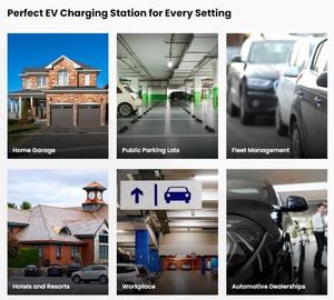 Chargeur EV à écran tactile de 3.5 pouces 11kw Stations de charge murales 16A 3 phases <span class=keywords><strong>E</strong></span> v pour usage commercial - Product Image 6