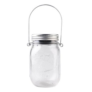 Solar Mason Jar tapa luz 20 Leds <span class=keywords><strong>Fairy</strong></span> String luces jardín colgante linterna al aire libre Patio boda fiesta decoración impermeable - Product Image 6