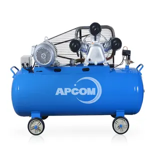 Bajo Ruido APCOM 5,5 KW 7.5hp aircompressor al por mayor 5.5kw 7.5hp 3-cilindro compresor de aire 500 litro para pintura