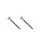 Usine OEM Upvc Clous Polytop Vis 50mm 65mm Clou supérieur en plastique avec tige annulaire Clou à tige cylindrique en nylon