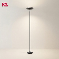 Lámpara de Pie Arquitectónica RGB con Triple Zona de Luz, Luz RGB en la Parte Media, Luz CCT en la Parte Inferior, Control Inteligente por Aplicación BT para Interiores Modernos