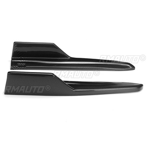 Protector de Parachoques Trasero para Auto, Aspecto de Fibra de Carbono/Negro, para Toyota Camry SE XSE 2018-2019 - Product Image 2