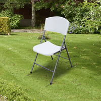 HOMFUL Vente en gros Offre Spéciale bon marché coloré moderne fête PP plastique extérieur intérieur pratique chaise pliante en plastique
