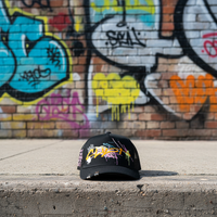 ODM OEM Bigg Boss Baez Murakami Gorra Belico Hats Beard X CT Casquette Trucker en Maille et Daim avec Broderie Personnalisée et Logo Personnalisé