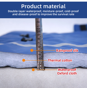 Polyester Dicke Warme Wasserdichte Einfarbige Kälberdecke für Kälber und Rinder Frühling Sommer Winter Landwirtschaftliche Nutzung <span class=keywords><strong>SOZO</strong></span> Marke - Product Image 5