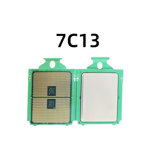 Carte mère, serveur, processeur informatique, unité centrale de traitement 7C13, 64 cœurs, vitesse d'horloge 2,0 GHz, puissance de traitement 64 cœurs - Product Image 1