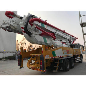 Camión Bomba de Concreto Móvil HB65V, 65m de Altura, 180m³/h de Producción, Usado en Proyectos de Renovación y Reurbanización Urbana, en Oferta - Product Image 3