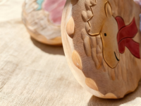 Sous-verres en bois massif sculptés sur mesure, style Noël, support pour sous-verres, décoration de Noël pour la maison, le bureau, tapis de table basse, tapis de bureau