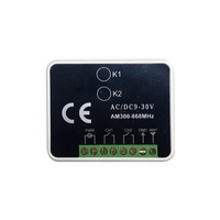 Contrôleur récepteur multifréquence DC9-30V de marque universelle pour porte coulissante/garage/automatique/ouvre-porte YET402MF-V3.0