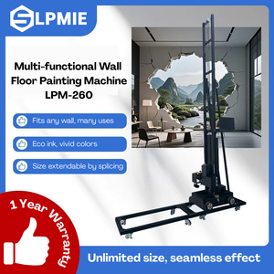 목재 유리 및 콘크리트에 넓은 면적 장식을위한 수직 벽 3D 벽화 인쇄기 UV 잉크젯 프린터 - Product Image 6