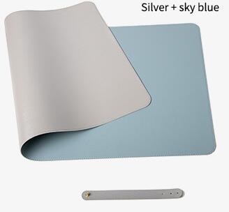 Silver/sky blue