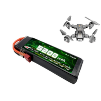 TPENERGY 4S 5200mAh 14.8V Baterai Drone UAV Penerbangan Jarak Jauh Paket Baterai EV Silikon Karbon Semi Solid State Lithium