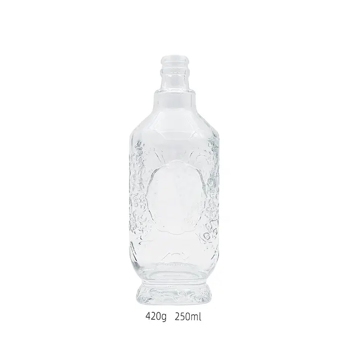 Hương thơm khuếch tán thủy tinh nhỏ 250ml 8 oz Vòng barfly bitters chai của nghệ thuật làm nhà