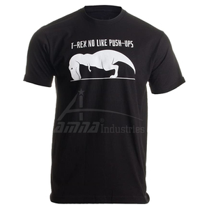 เสื้อฟิตเนสผู้ชายคุณภาพสูงปี 2020 - ผ้าฝ้าย 100% คอวี แขนครึ่ง ระบายอากาศได้ดีและแห้งเร็ว - Product Image 5