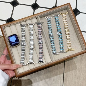 สายนาฬิกาแบบใหม่เหมาะสำหรับนาฬิกา IWatch S11, S10, S9, <span class=keywords><strong>S8</strong></span> และ 7654321SE สำหรับผู้หญิง - Product Image 5