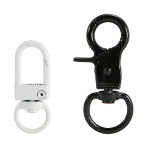 Accessoires <span class=keywords><strong>de</strong></span> quincaillerie DIY Boucle <span class=keywords><strong>de</strong></span> quincaillerie en alliage Porte-clés Boucle <span class=keywords><strong>de</strong></span> suspension pour bagage Type <span class=keywords><strong>de</strong></span> porte Crochet <span class=keywords><strong>de</strong></span> <span class=keywords><strong>serrage</strong></span> - Product Image 2