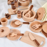 Juguete de Cocina de Madera en Miniatura, Juego de Simulación Educativo con Frutas y Verduras Cortables