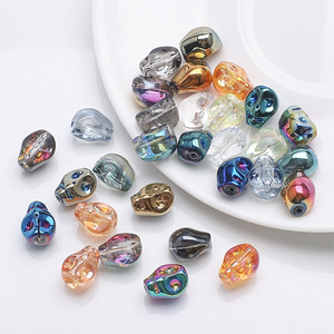 Commercio all'ingrosso <span class=keywords><strong>di</strong></span> cristallo agata teschio <span class=keywords><strong>perline</strong></span> per bracciali gemme alieno testa a forma <span class=keywords><strong>di</strong></span> <span class=keywords><strong>Murano</strong></span> perle <span class=keywords><strong>di</strong></span> <span class=keywords><strong>vetro</strong></span> per la creazione <span class=keywords><strong>di</strong></span> gioielli - Product Image 1