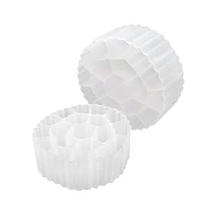 Médias filtrants biologiques pour aquariums et bassins à poissons, médias <span class=keywords><strong>de</strong></span> nitrification, médias <span class=keywords><strong>de</strong></span> réacteur à <span class=keywords><strong>lit</strong></span> mobile biofilm K1 K2 K3 K5 MBBR pour bassin à koïs - Product Image 5