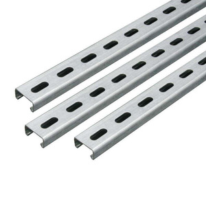 Prezzo basso di Qualità Produttore di Vendita Calda Su Misura Unistrut C Canale Intaglio 41X41X25 Strut Canale - Product Image 1