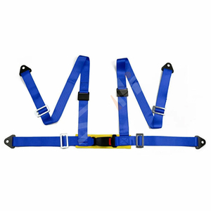 Arnés de Seguridad de Carreras de <span class=keywords><strong>Cuatro</strong></span> <span class=keywords><strong>Puntos</strong></span> de Liberación Rápida de 2 Pulgadas para Modificación de Automóviles - Product Image 2