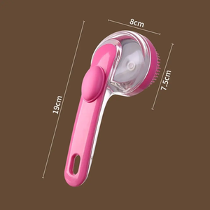 Nuevo cepillo para gatitos, cepillo para baño de mascotas, suministros para mascotas, cepillo para champú con mango largo, cepillos de limpieza, cepillo de ducha para mascotas - Product Image 4