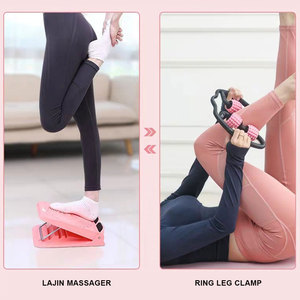 เครื่องยืดน่องเท้าแบบปรับได้,อุปกรณ์ยืดกล้ามเนื้อสำหรับเล่นกีฬาโยคะนวดฟิตเนสเปลหาม - Product Image 5