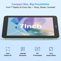 Tablette Android OEM la moins chère de l'usine C ieda, tablette 7 pouces Wifi Quad Core avec carte SIM