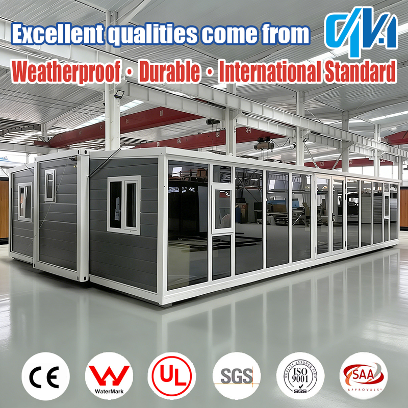 Large 40Ft 20Ft Prefabricated Movable Modern