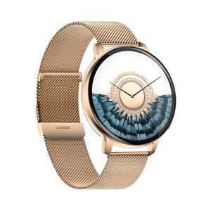 Montre connectée S53 à écran rond avec bracelet en acier, moniteur de fréquence cardiaque et de sommeil, appels Bluetooth, suivi d'activité physique, montre intelligente pour hommes et femmes, Reloj - Product Image 6