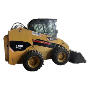Chargeuses compactes CAT 246C/Cat/246D utilisées haute performance Meilleure chargeuse sur pneus fule economy utilisé Cat 246C Skid Steer Loader - Product Image 1