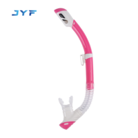 JYF Factory Wholesale Well-designed Kids Mask Snorkel Dry Snorkel Breathing Tube for Diving Mask