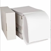 Rouleau de papier autocopiant 2 plis en promotion, papier de reçu NCR blanc et jaune 75x75mm, papier de caisse personnalisé pour TPV de marché