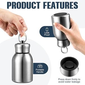 Gobelet <span class=keywords><strong>isotherme</strong></span> sous vide mini de 300 ml, petite bouteille thermique en acier inoxydable, gourde <span class=keywords><strong>isotherme</strong></span>, tasse à café de voyage - Product Image 4