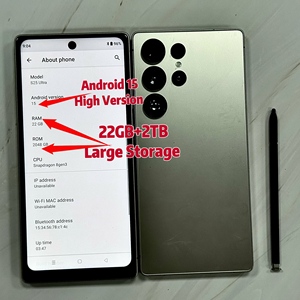 Nuovo S25 Ultra 22GB+2TB di Alta Qualità, Telefono Cellulare S25 Ultra da 7.3 Pollici, <span class=keywords><strong>Smartphone</strong></span> 5G Versione Globale, Cellulari Sbloccati S25 Ultra - Product Image 2