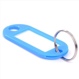 OEM ODM hành lý móc khóa nhà máy tùy chỉnh Keyring cá nhân thẻ khách sạn Móc chìa khóa nhựa tên thẻ vòng chìa khóa - Product Image 3