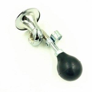 Woniulb Klaxon d'air en forme d'escargot argenté, son puissant, sonnette de vélo, accessoire pour VTT - Product Image 5