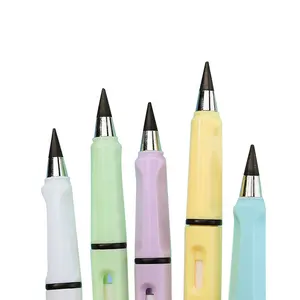 2023 Baru Teknologi Tak Terbatas Pensil Plastik Dapat Digunakan Kembali Pensil Abadi Menulis Pensil Tanpa Tinta dengan Penghapus Pensil Pena Tak Berujung